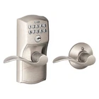 Schlage Residential FE575 CAM619ACC Electronic Lock,lever,satin Nickel 457G03 New. Price: $262.25.