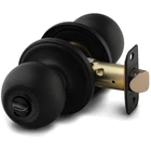 Heavy Duty Matte Black Privacy Knob - Easy Install New. Price: $22.39.