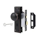 Newliplace Mortise Lock Set For 1 Pack, Oil Rubbed Bronze. Price: $36.19.
