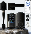 Veise VE027-H Built-in Wi-fi Fingerprint Smart Deadbolt Lock With Handleset New. Price: $129.99.