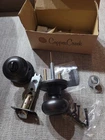 Copper Creek CK2030TB Colonial Passage Door Knob, Tuscan Bronze Open. Price: $12.00.