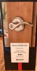Baldwin Tobin Lever Satin Nickel Finish Keyed Entry - Brand New 354TBL Rdb. Price: $45.00.
