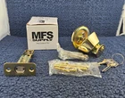 Mfs Supply Deadbolt Door Lock Assembly Keys 67767 Polished Brass Open. Price: $19.99.