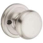 Kwikset Juno Satin Nickel Half-dummy Door Knob Microban Antimicrobial Technology New. Price: $8.99.