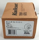 1 New Kwikset 96600-743 Matte Black Keyed Deadbolt Lock Nib **make Offer**. Price: $19.49.