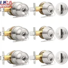 Keyed Alike Entry Door Lockset W/ Deadbolt Easy Installation Home Security New. Price: $106.69.