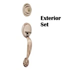 Kwikset Dakota Single Cylinder Handleset Exterior Only Antique Brass Open. Price: $44.95.