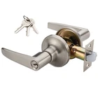 1 Pack Of Manren Lever Keyed Entry Door Handle Lock, Universal Kno... New. Price: $27.99.
