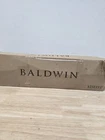 Baldwin Westcliff Sectional Single Cylinder Handleset - Satin Black Used. Price: $316.99.