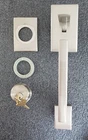 Schlage F58CEN619,SINGLE Cylinder Exterior Entrance Handleset Satin Nickel, Fast Open. Price: $43.09.