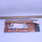 Prime-line Sliding Glass Door Handle Set White Fits 3-15/16" C1204 Open. Price: $13.16.
