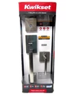 Kwikset San Clemente Front Entry Door Handleset Deadbolt Satin Nickel Open. Price: $69.00.