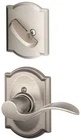 Schlage F94-ACC-CAM-LH Accent Left Handed One-sided Dummy Nickel New. Price: $70.33.
