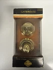 Gatehouse Single Cylinder Deadbolt Solid Brass For Standard Door New. Price: $26.99.