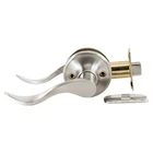 Rok Hardware Satin Nickel Passage Hallway Home Bedroom Closet Door Handle Lever New. Price: $26.84.