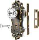 Toptotoo Mortise Lock Set For Interior Door, Antique Brass Knobs With. Price: $86.99.