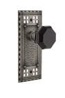 Nostalgic Warehouse Craftsman Plate-black Waldorf Knob-antique Pewter Dbl Dummy Open. Price: $149.99.
