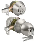 Bestten Keyed Same Exterior Door Knob And Single Cylinder Deadbolt Combo Set,... New. Price: $34.98.