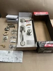 Kwikset Front Door Lock Montara Single Cylinder Handleset Satin Nickel 95530-018 Open. Price: $59.99.