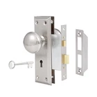 Newliplace Mortise Lock Set For Interior 1 Pack, Brushed Nickel. Price: $36.49.
