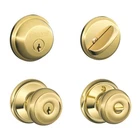Schlage FB50N V Geo 505 B60 Single Cylinder Deadbolt And F51 Keyed Entry New. Price: $86.29.