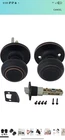 Honeywell Passage Door Knob Hall Closet Non-locking Black With Oil Rubbed Bronze New. Price: $31.00.