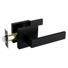 Newbang Solid Door Lever Handle Matte Black Finish 1 Pack Hall & Closet. Price: $26.08.