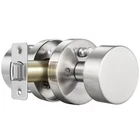 Calzibeno Brushed Nickel Door Privacy Satin Silver New. Price: $43.02.