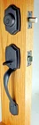 Kwikset Belleview Handleset With Cove Knob Venetian Bronze 687BWXCV11P #6UM Open. Price: $36.99.