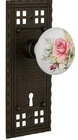 Nostalgic Warehouse Craftsman Plate Interior Mortise White Rose Porcelain Doo... New. Price: $230.99.