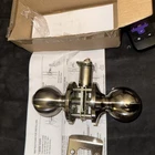 House Guard Privacy Satin Nickel Round Door Knob Lock Brushed Bedroom Bathroom Open. Price: $14.50.