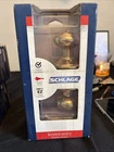 Schlage F51VGEO505605 Keyed Entry Knob G2 Easy Installation Brass #1 New. Price: $26.00.