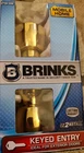 Brinks Mobile Home Keyed Entry Polished Brass / Brand New Box 2710 105. Price: $13.95.