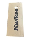 Kwikset Prescott Satin Nickel Tustin Front Door Handleset New. Price: $59.40.
