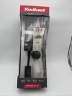 Kwikset 98001-104 Knob Handleset Hawthorne Juno Single Cylinder Venetian Bronze Open. Price: $49.99.