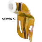 New Prime-line Sliding Wardrobe Door Replacement Hardware N-6509 1/2" Offset. Price: $8.50.