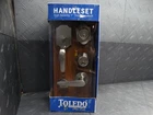 Toledo Cordoba Double Cylinder Satin Nickel Door Handleset V1601CO/CAUS15 Open. Price: $59.99.