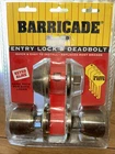 Barricade By Yale Keyed Entry Door Lock Brass Polished Finish Model 700RT-C3-4 New. Price: $10.99.