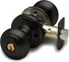 Copper Creek Colonial Entry Door Knob Keyed Handle With Lock Key, New. Price: $41.99.