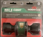 Design House 728717 Terrace Reversible Passage Door Knob Set - Bronze New. Price: $10.69.