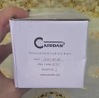 Carrdan LS-67767-RK Brass Entrance Door Knob Lock Set W/ Keys New. Price: $25.00.