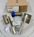 Emtek 5210US15 Helios Right Handed Privacy Door Lever Satin Nickel Open. Price: $98.80.