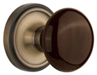 Nostalgic Warehouse Clabrn Dp Nk Brown Porcelain Dummy Door Knob New. Price: $174.75.