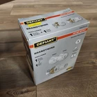 New Defiant Brandywine Stainless Steel Double Cylinder Deadbolt 1008 974 319. Price: $25.44.