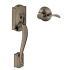Schlage FE285CAM620 Camelot Handleset Rh Antique Pewter New. Price: $299.99.