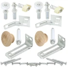 Harrier Hardware Bifold Repair Kit 2-DOOR Set 3/8-INCH Pivot Fo... New. Price: $13.07.