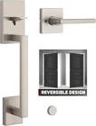 Kwikset San Clemente Front Door Handleset Without Lock (reversible) New. Price: $75.00.