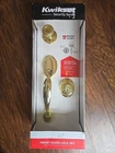 Kwikset 687DAXT 3 Smt Cp Single Cylinder - Gold Open. Price: $60.00.