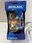 Schlage Satin Nickel Dead Bolt Keyed Two Sides Door Lock B362N V 619 New. Price: $28.00.