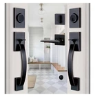 Newbang Double Front Door Entry Handle Deadbolt Lock Set Oil Rubbed Bronze Used. Price: $27.00.